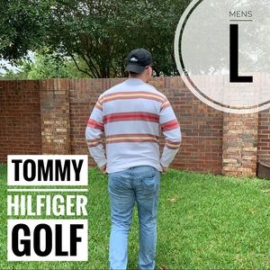 🎃 Tommy Hilfiger vintage golf long sleeve shirt